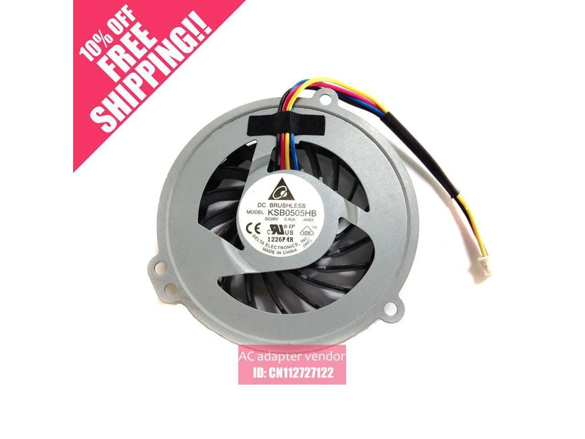 Fans Fans CPU Fan for ASUS K42D K42DR K42DE K42N A42D X42D X42J X42E — product photo