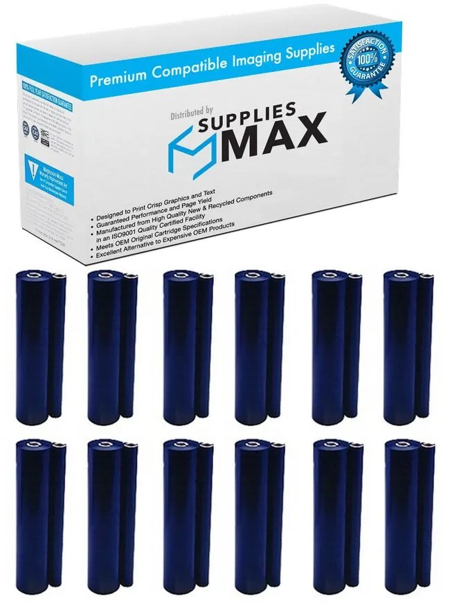 SuppliesMax SuppliesMax PC-212RF Fax Imaging Film 12 Pack 900 Page Yield — product photo