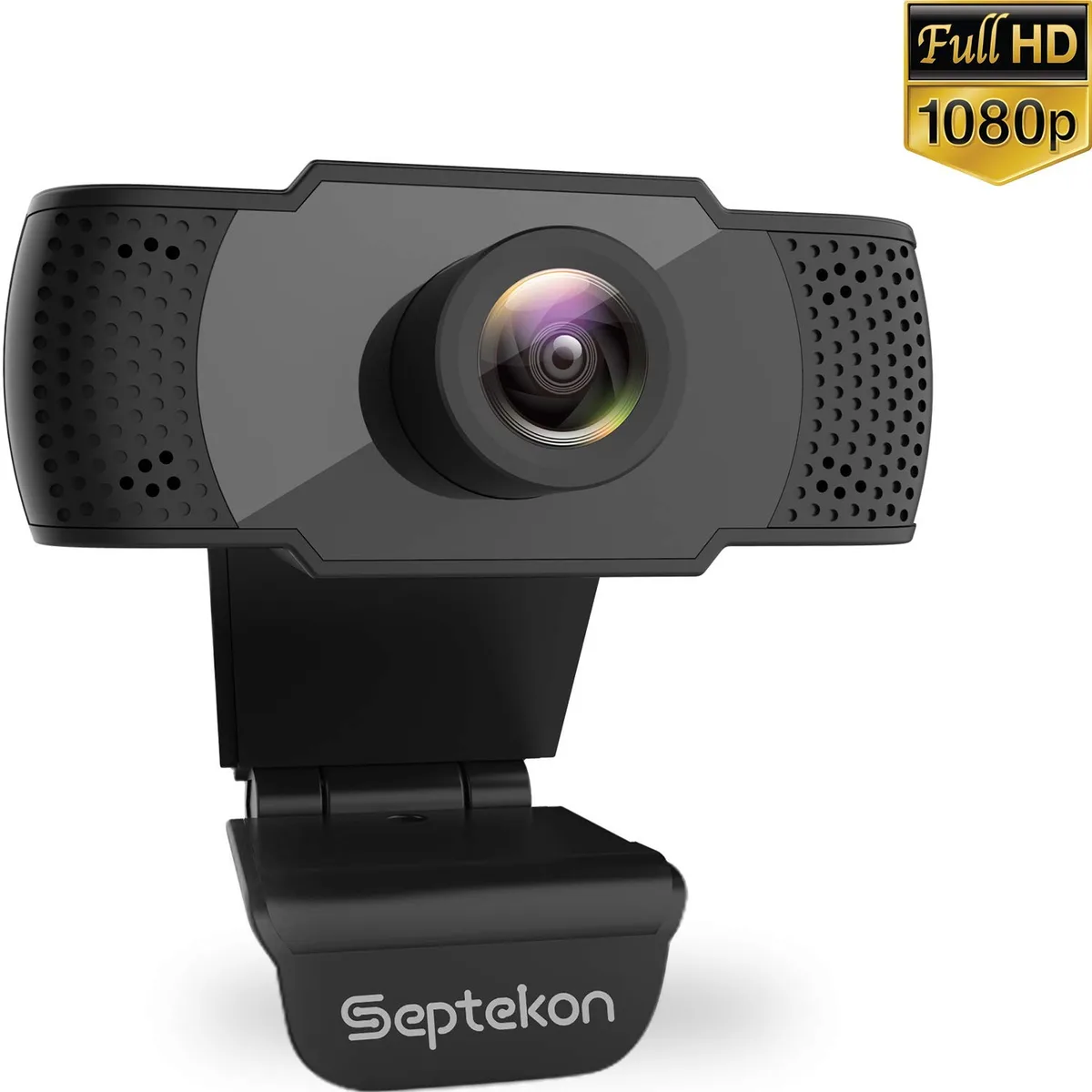 COXBRIGHT COXBRIGHT 1080p 30fps Webcam with Microphone Black — product photo