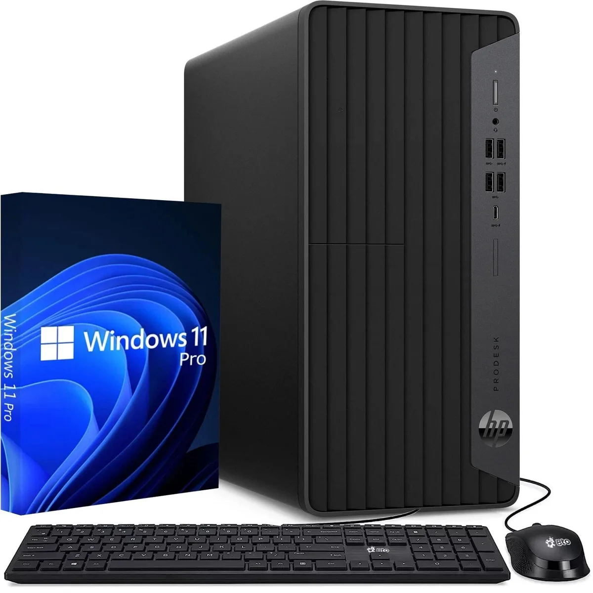 HP HP ProDesk 600 G6 Tower Desktop PC Intel Core i5-10500 16GB DDR4 256GB SSD 1TB HDD Windows 11 Pro — product photo