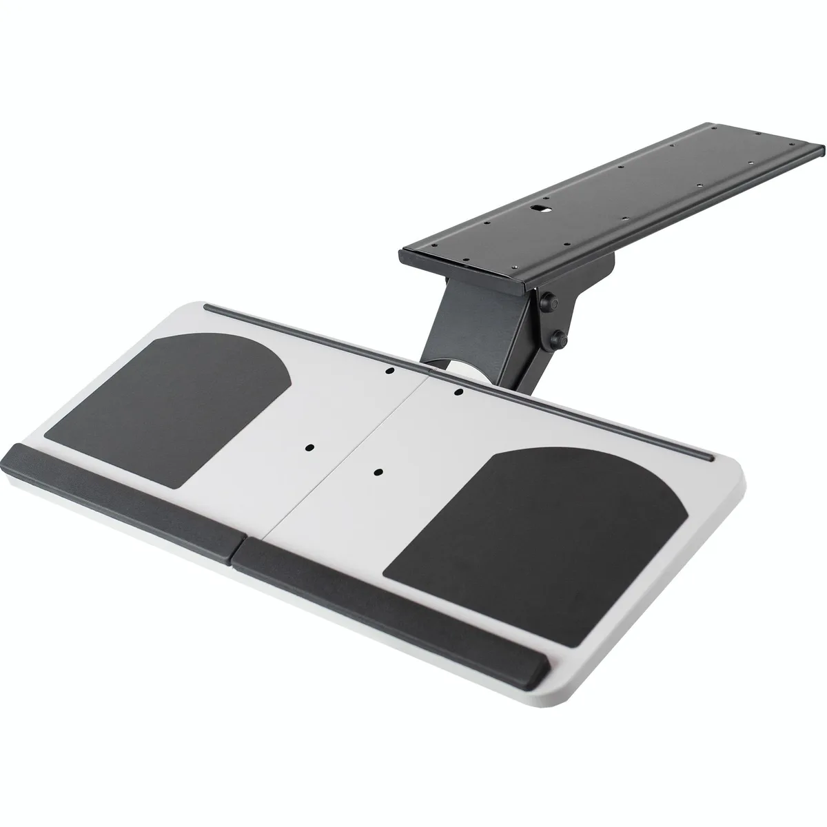 VIVO VIVO Adjustable Keyboard Mouse Tray Under Desk Mount 18in Track 25x10in — product photo