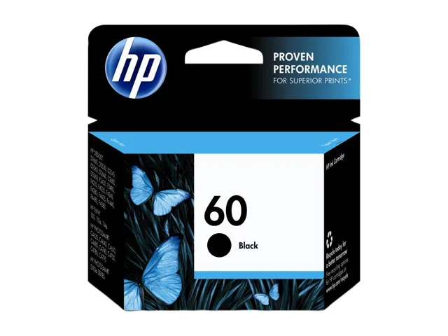 HP HP 60 Black Ink Cartridge CC640WN Single Pack 200 Pages — product photo