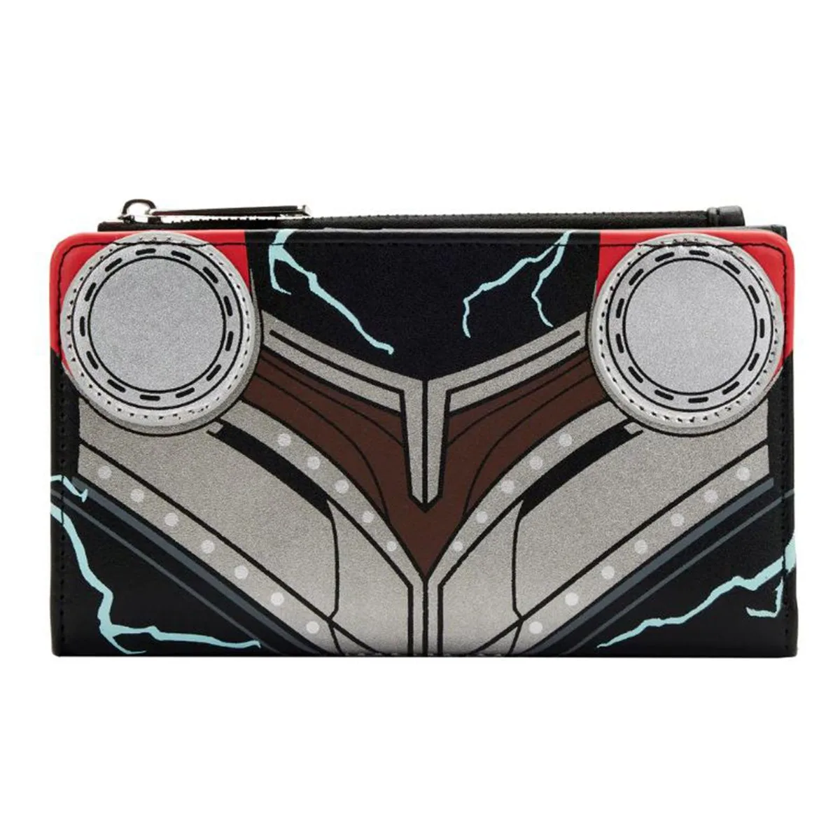Loungefly Loungefly Marvel Thor Love And Thunder Flap Wallet Multi-Color 8" x 4 — product photo