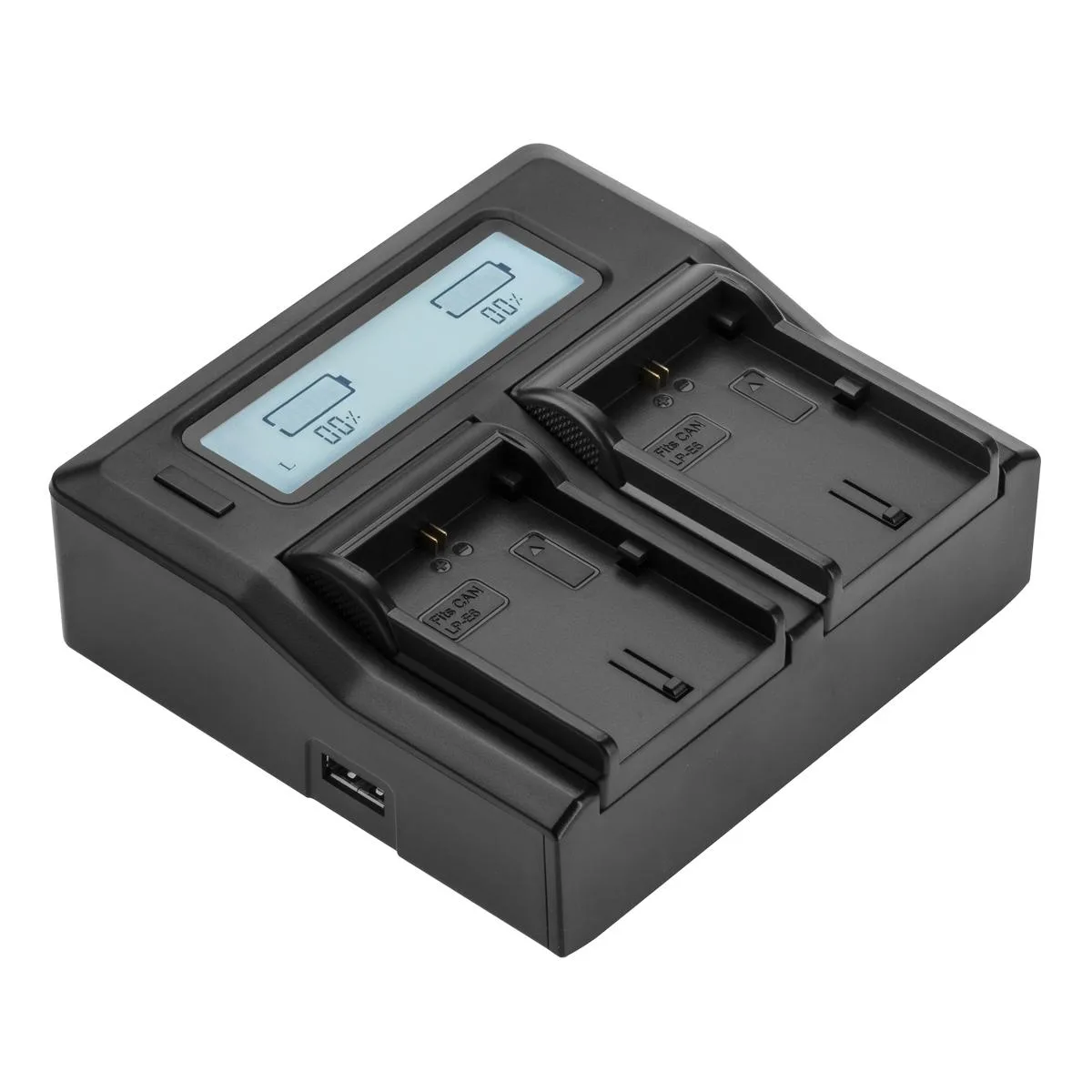 Green Extreme Battery Green Extreme Dual Smart Charger with LCD Screen for Canon LP-LPE6 — product photo