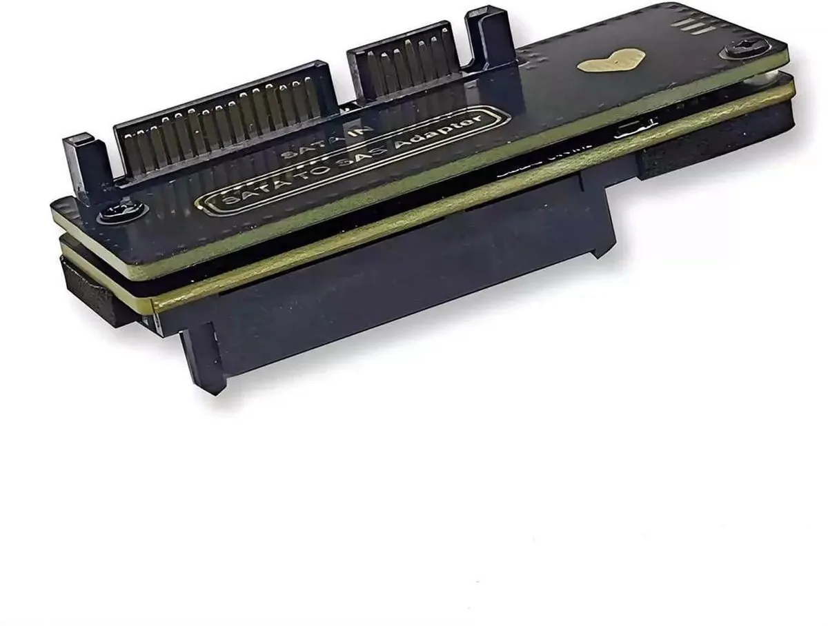 SMUGDESK SMUGDESK SFF8482 SAS 29Pin to 7+15 22Pin SATA HDD RAID Adapter — product photo