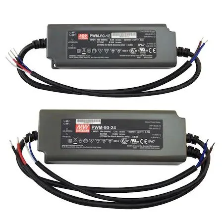 Low-profile steel junction box with integrated 12V 60W 0-10V dimmable driver