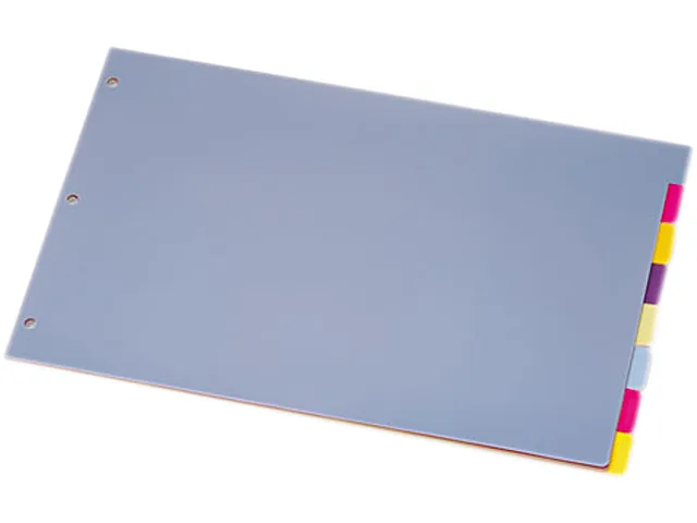 Cardinal Cardinal 84251 Tabloid 11 x 17 Poly Index Divider 8-Tab — product photo