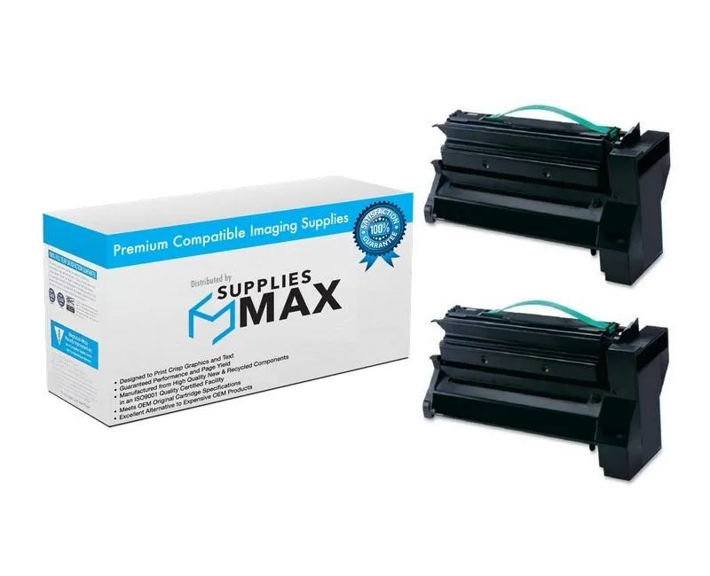 SuppliesMax SuppliesMax 39V1911_2PK Black Extra High Yield Toner Cartridge 2/PK 15000 Pages — product photo