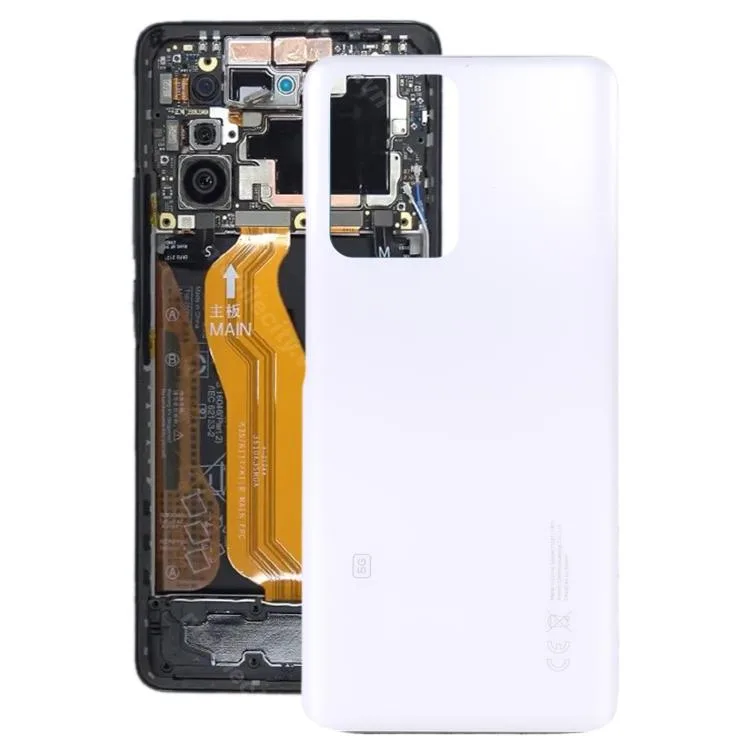 White glass back cover for 11T and 11T Pro