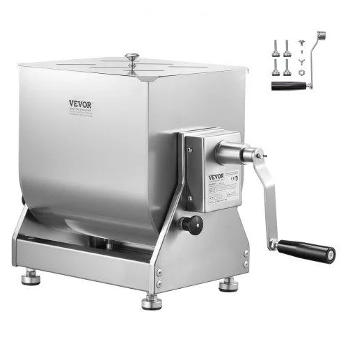 VEVOR VEVOR Manual Meat Mixer 40L Tilt Tank SUS201 Stainless Steel — product photo