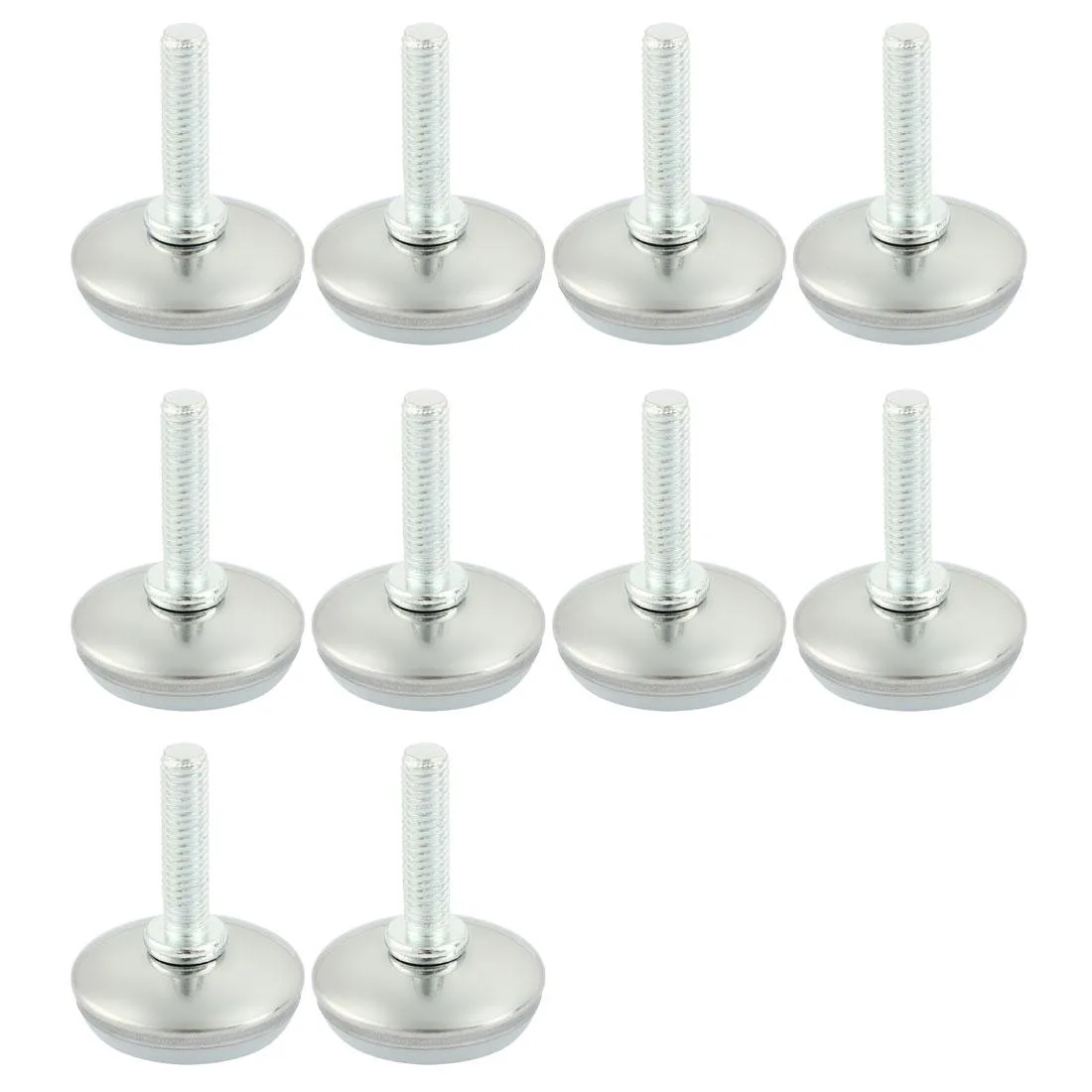 Unique-Bargains Unique-Bargains Adjustable M6 x 25mm Leveling Support Foot 10 Pcs — product photo