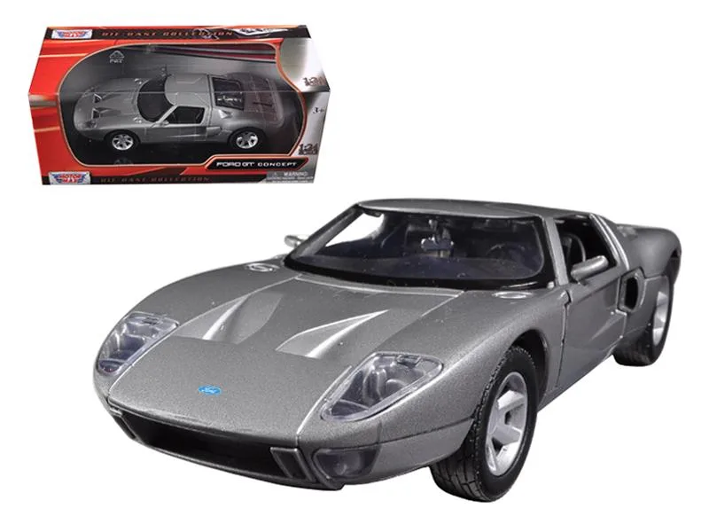 MOTORMAX MOTORMAX Ford GT Silver 1/24 Diecast Vehicle — product photo