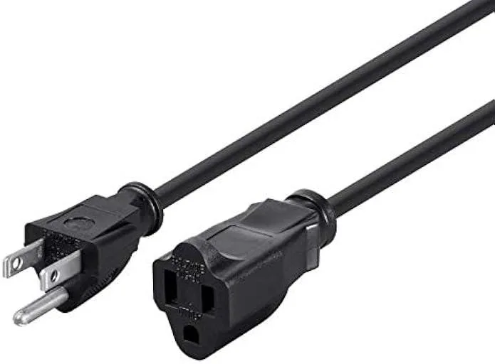 TAURKENAM TAURKENAM 105301 15ft 16AWG Power Extension Cord 13A — product photo