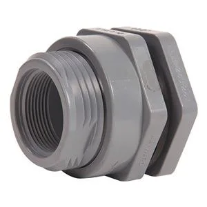 HAYWARD POOL PRODUCTS INC HAYWARD POOL PRODUCTS INC BFAS2010CFS Bulkhead Fitting trap 1 in CPVC FPM — product photo