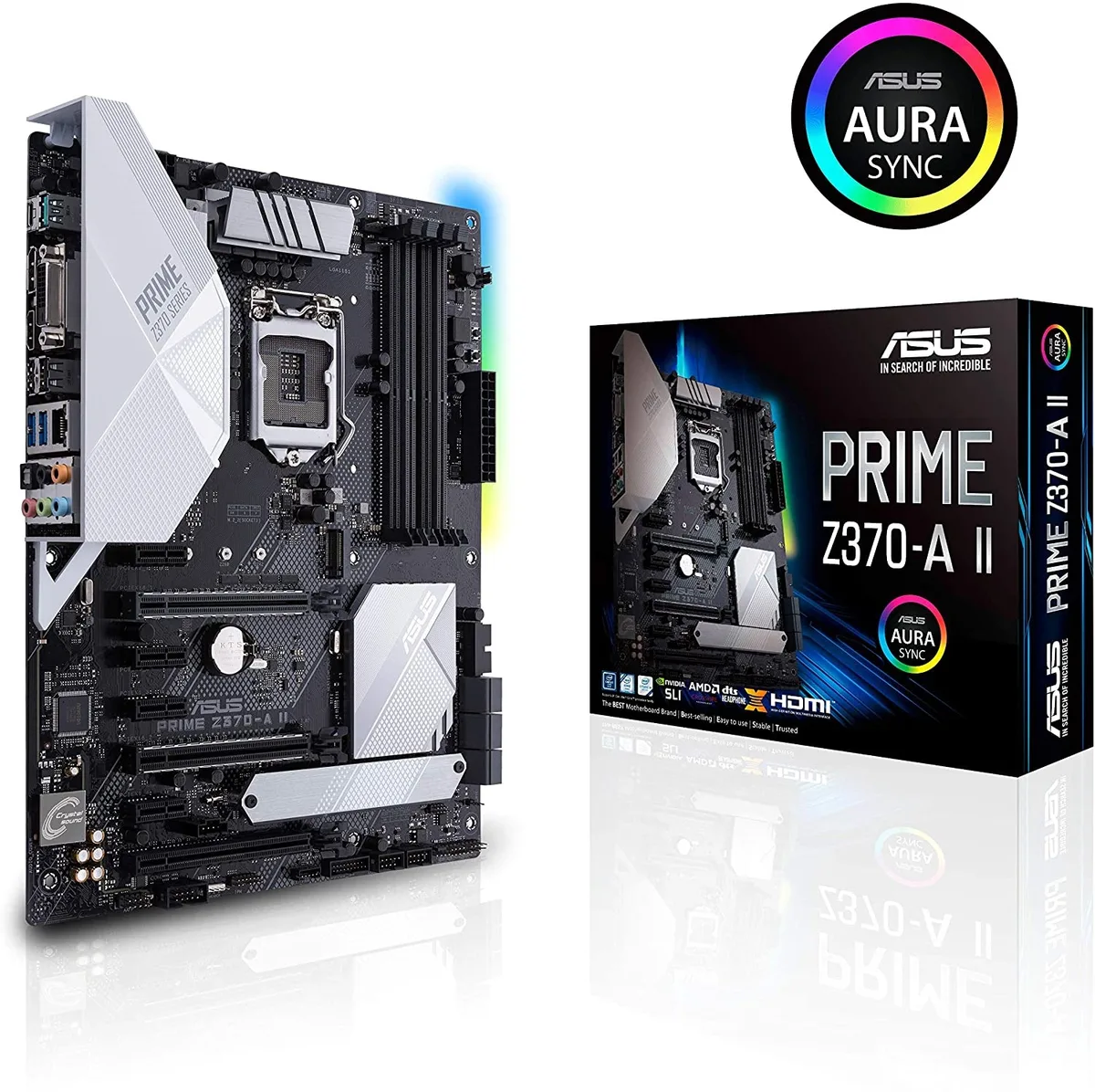 ASUS ASUS Prime Z370-A II Intel motherboard — product photo