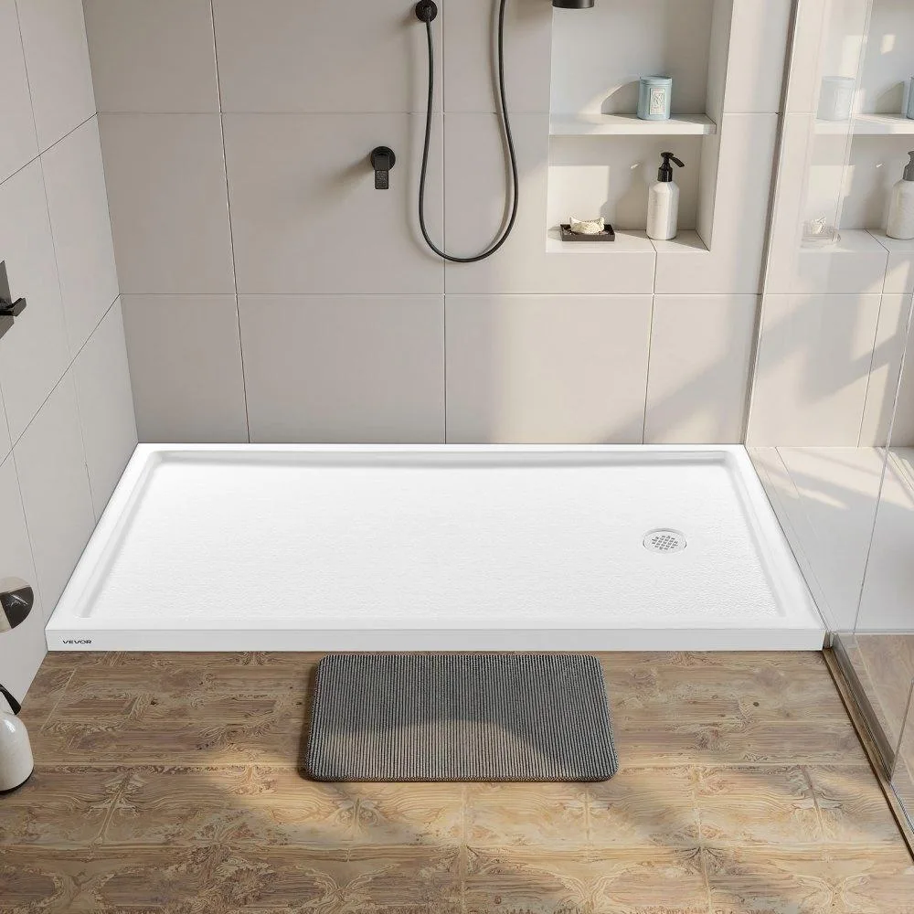 VEVOR VEVOR D-3003C 60 x 36 in Shower Base Right Drain — product photo