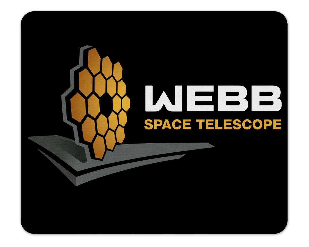 Future of Flight Future of Flight Webb Space Telescope Logo Mousepad 7.75 x 9.25 — product photo
