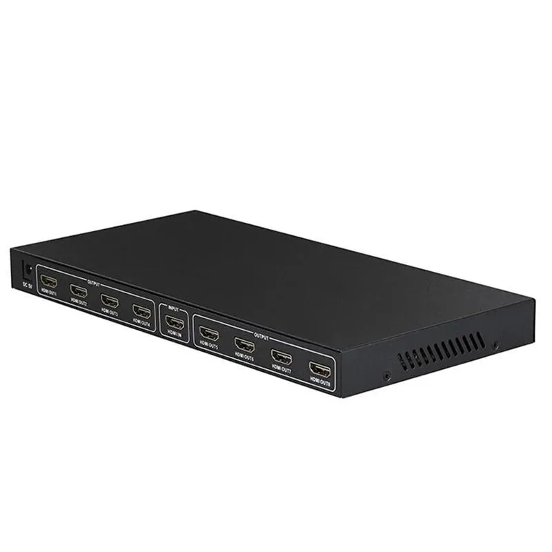 YINGHUA YINGHUA 1080P 1x8 HDMI Video Splitter KVM Switch US Plug — product photo
