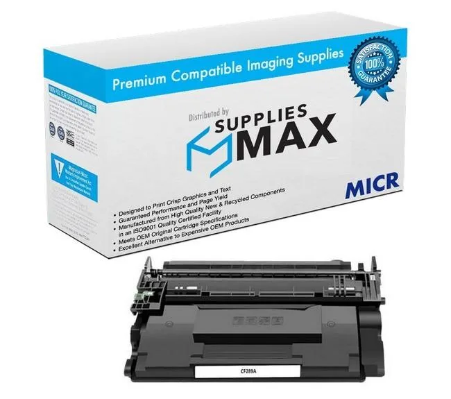 SuppliesMax SuppliesMax TRS02-81680-001 MICR toner cartridge 5000 pages black — product photo