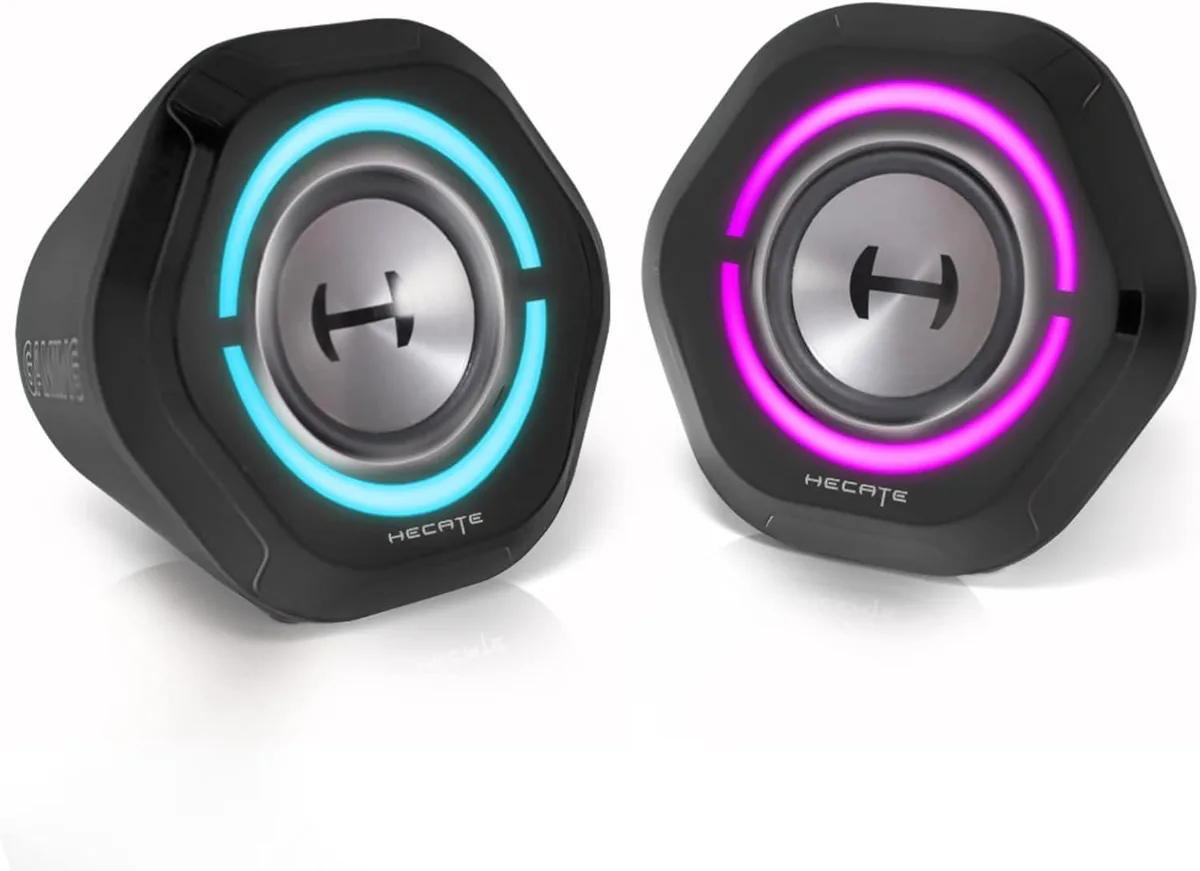 BFKK BFKK Hecate G1000 Black speaker 10W Bluetooth 5.3 12 RGB 2.5in 3.5mm — product photo