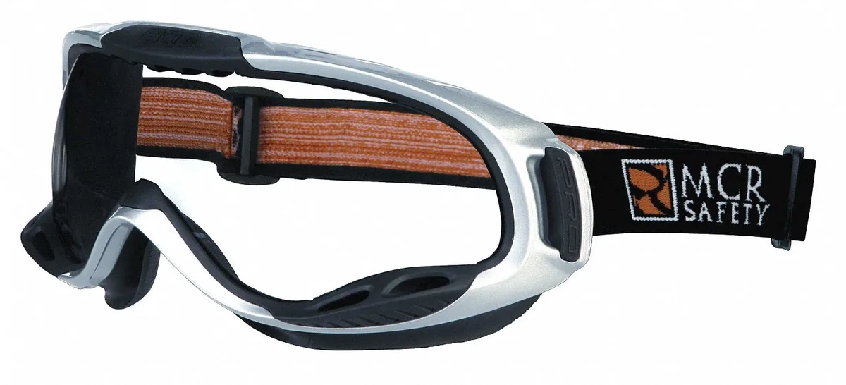 MCR Safety MCR Safety PGX110AF Safety Goggles, Clear Anti-Fog, Scratch-Resistant Lens, personal protective equipment — product photo