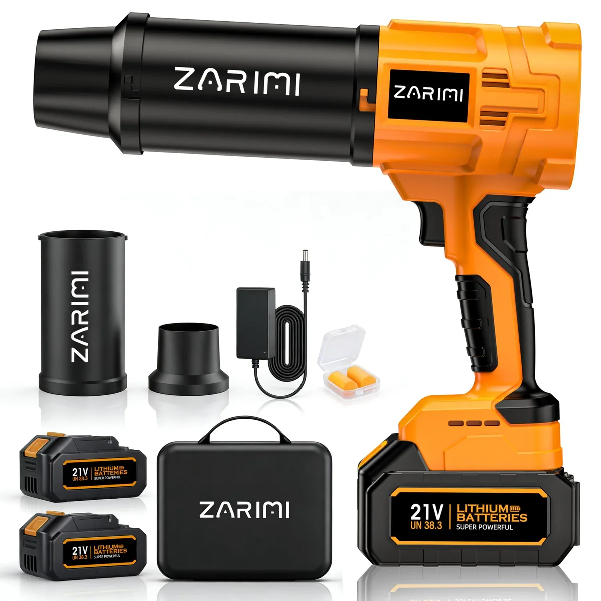 Leaf Blower 990000 RPM 26 min runtime — product photo