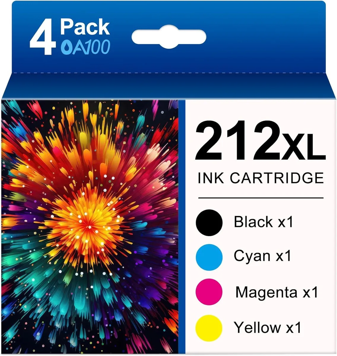 NuoTo NuoTo 212XL ink cartridges 4-pack high yield 600/450 pages — product photo