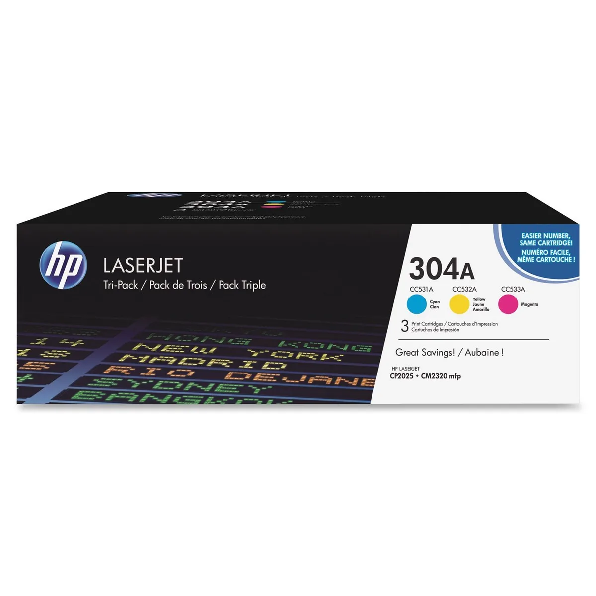 HP HP CF340A toner cartridges (genuine brands) — product photo