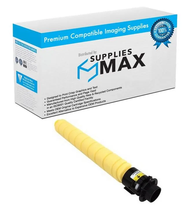 SuppliesMax SuppliesMax Yellow Toner Cartridge for IM-C3000/IM-C3500 19000 Pages (842252) — product photo