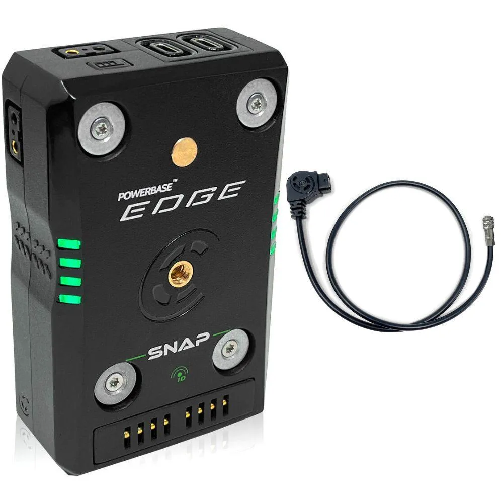 V-mount battery kit with 24-inch cable and quick release plate