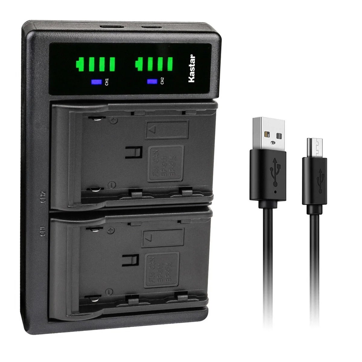 Kastar Kastar BP-930G LTD2 USB Dual Charger for Canon BP-930 BP-935 — product photo
