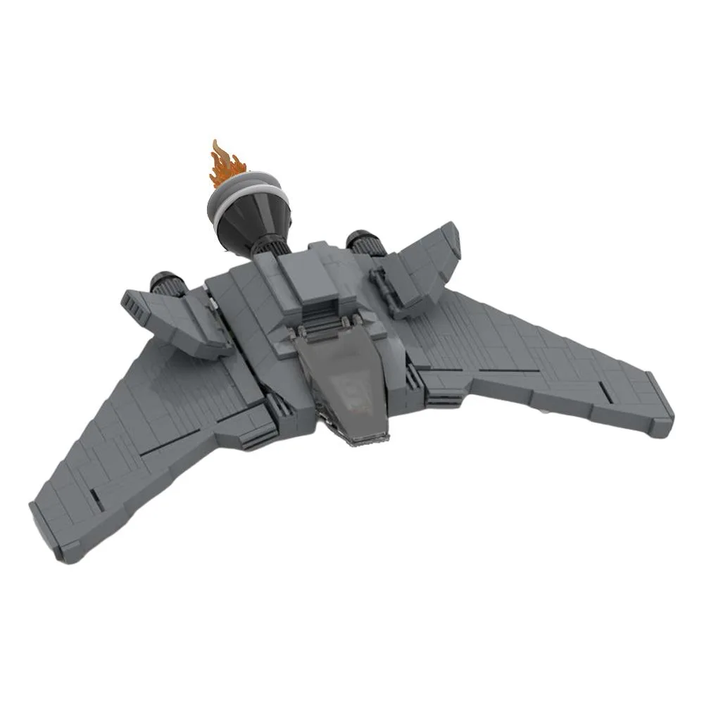 ZITIANYOUBUILD ZITIANYOUBUILD F-302 Fighter Interceptor 347 Pieces Building Kit — product photo
