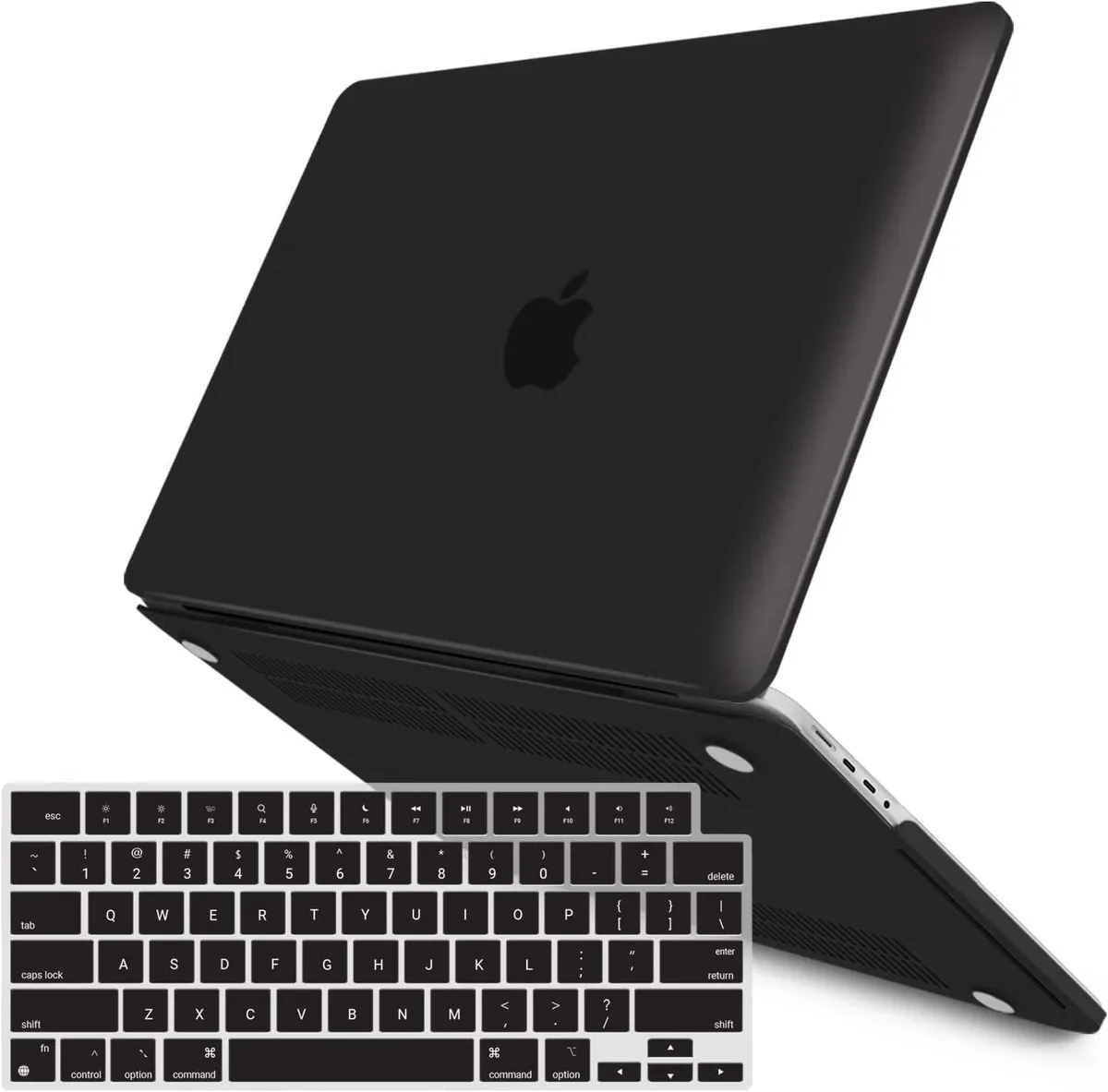 Werleo Werleo MacBook Pro 16″ Case Matte Black A2485 A2780 with Keyboard Cover — product photo