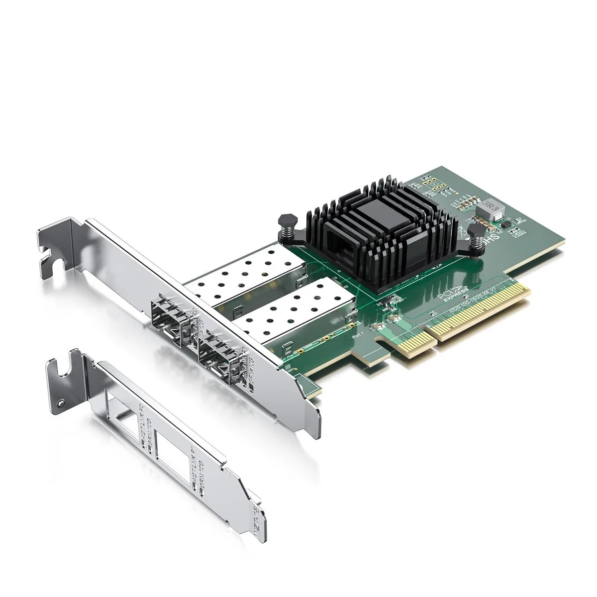 Vszerda Vszerda 10Gb SFP+ PCIe x8 network card, Intel 82599ES, dual port — product photo