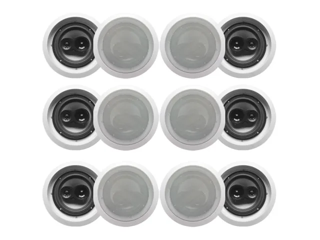 Acoustic Audio Acoustic Audio CS-IC63-6PR 6.5" 3-Way In-Ceiling Speakers 12-Pack — product photo