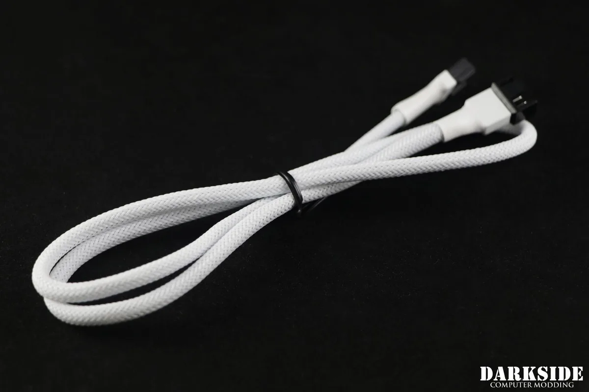 Darkside Darkside DS-0965 4-Pin 70cm PWM Fan Cable White — product photo