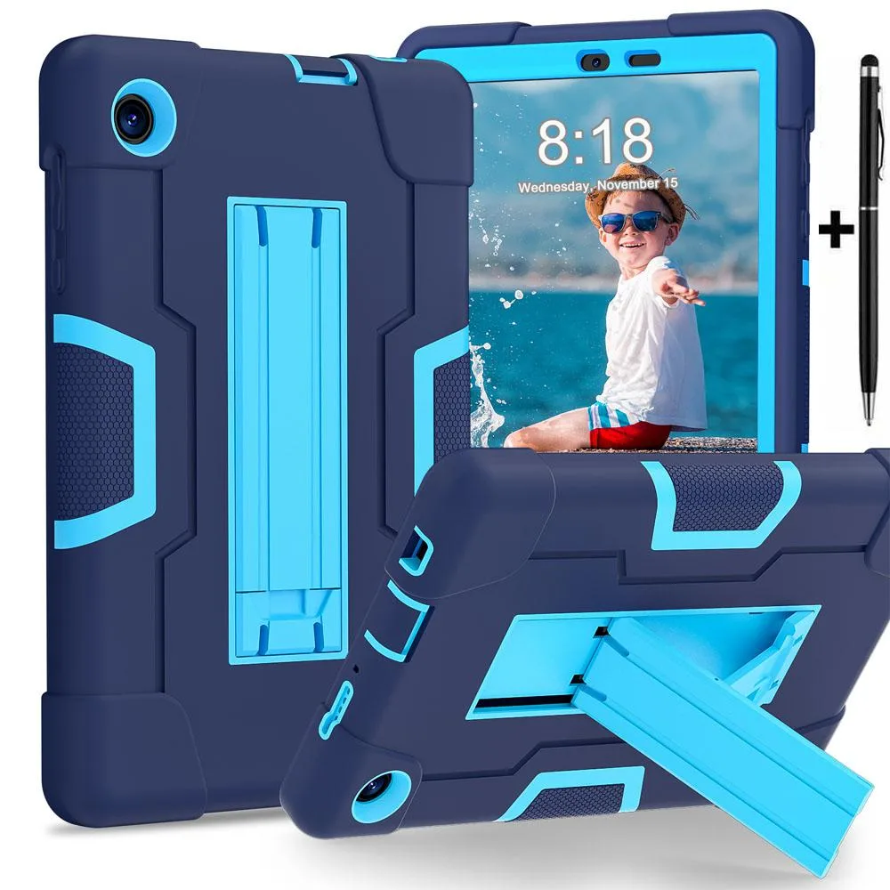 Werleo Werleo 9137W laptop case with kickstand and stylus pen blue — product photo