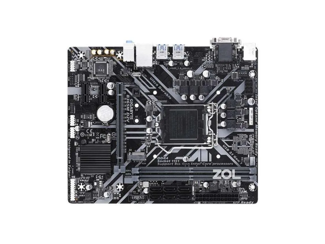 GIGABYTE GIGABYTE B365M D2V LGA 1151 Intel B365 DDR4 32GB Micro ATX motherboard — product photo
