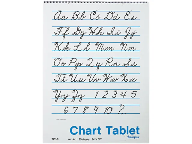 Pacon Pacon 74510 Unruled Chart Pad 24 x 32 25 Sheets — product photo