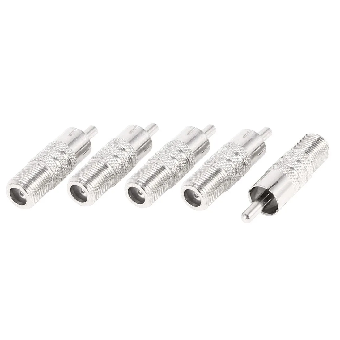 Unique-Bargains Unique-Bargains F-type Female to RCA Male Adapter 5-Pack — product photo