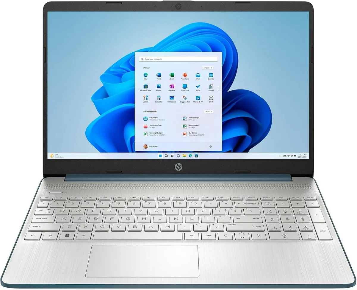 HP HP 15 laptop i5-1235U 16GB 1TB Blue — product photo
