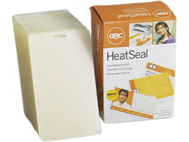 ACCO ACCO 3202105 laminating pouches 100 box 2.5x4.25 10mil — product photo