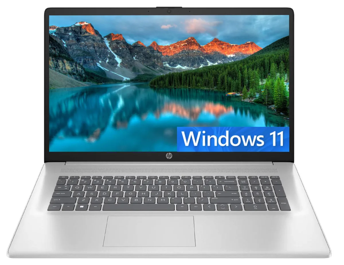 HP HP 17 laptop Core i3-1215U 32GB 512GB 17.3" FHD Silver — product photo