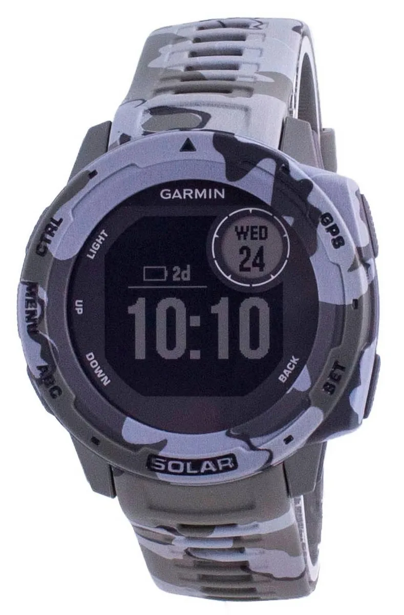 Garmin Garmin Instinct Solar Tactical Lichen Camo 010-02293-06 Watch — product photo