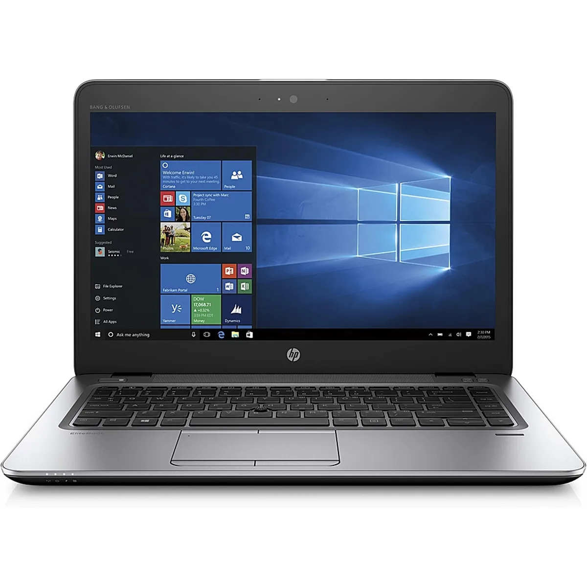 HP HP EliteBook 840 G4 14 8GB 256GB SSD i5-7200U 2.5GHz laptop — product photo