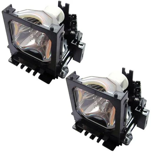 Two new DLP projector lamps in plastic housings