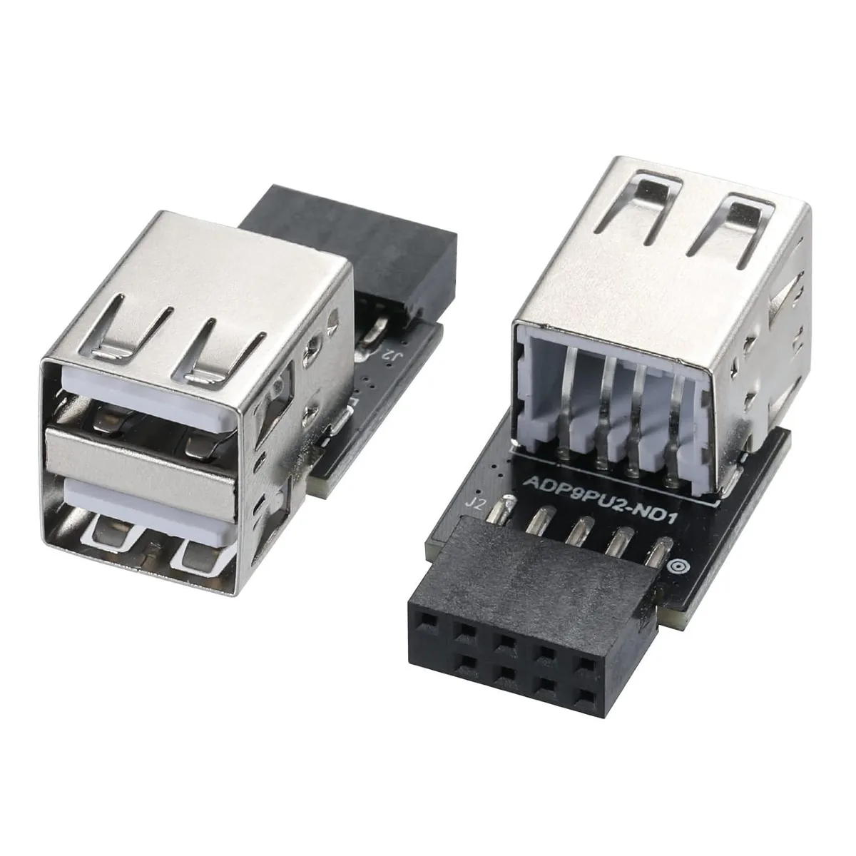 Vszerda Vszerda 9-pin USB 2.0 header to dual USB-A female adapter — product photo