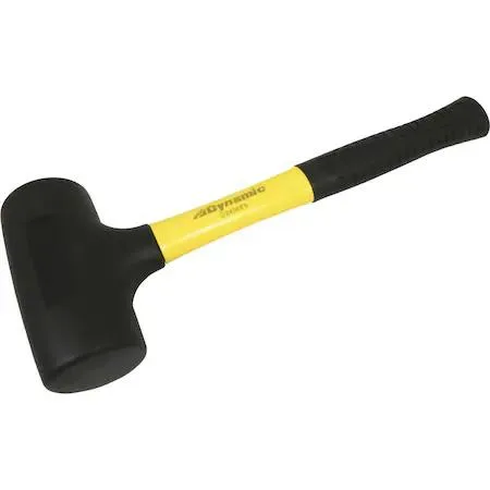Dynamic D041069 3lb dead blow hammer with fiberglass handle