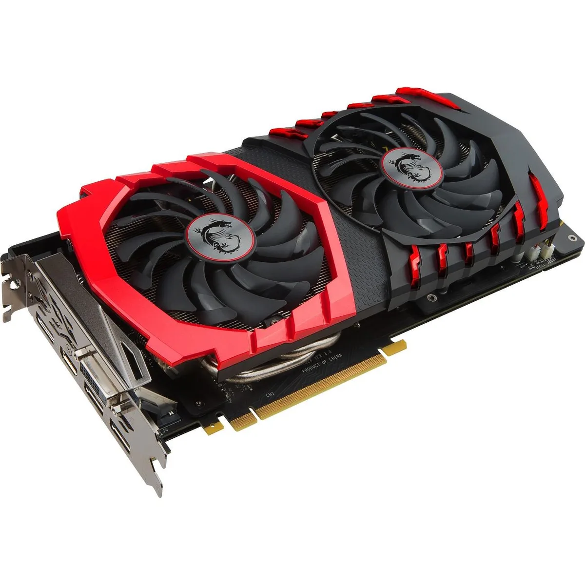 MSI MSI GTX 1060 GAMING X 3G graphics card — product photo