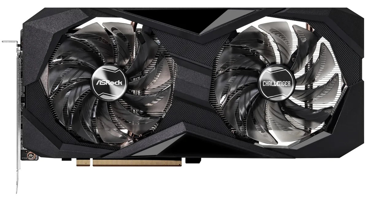 ASRock ASRock Challenger Radeon RX 7600 RX7600 CL 8GO graphics card — product photo